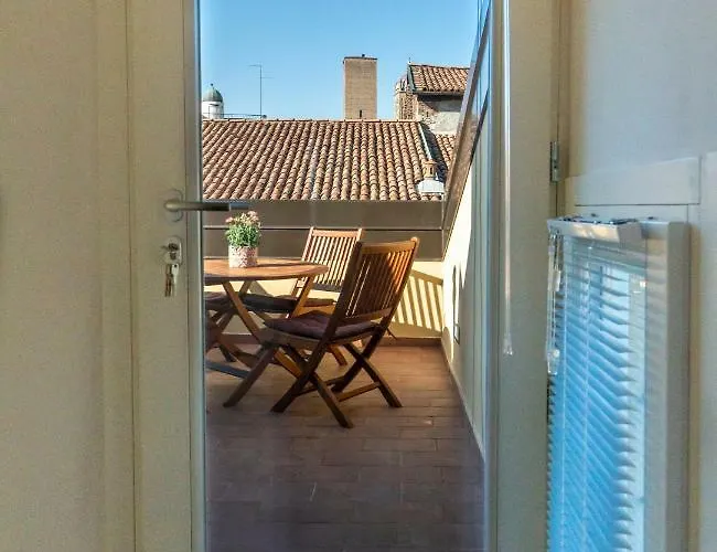 Asinelli Panoramic Rooftop, In Front Of The Two Towers